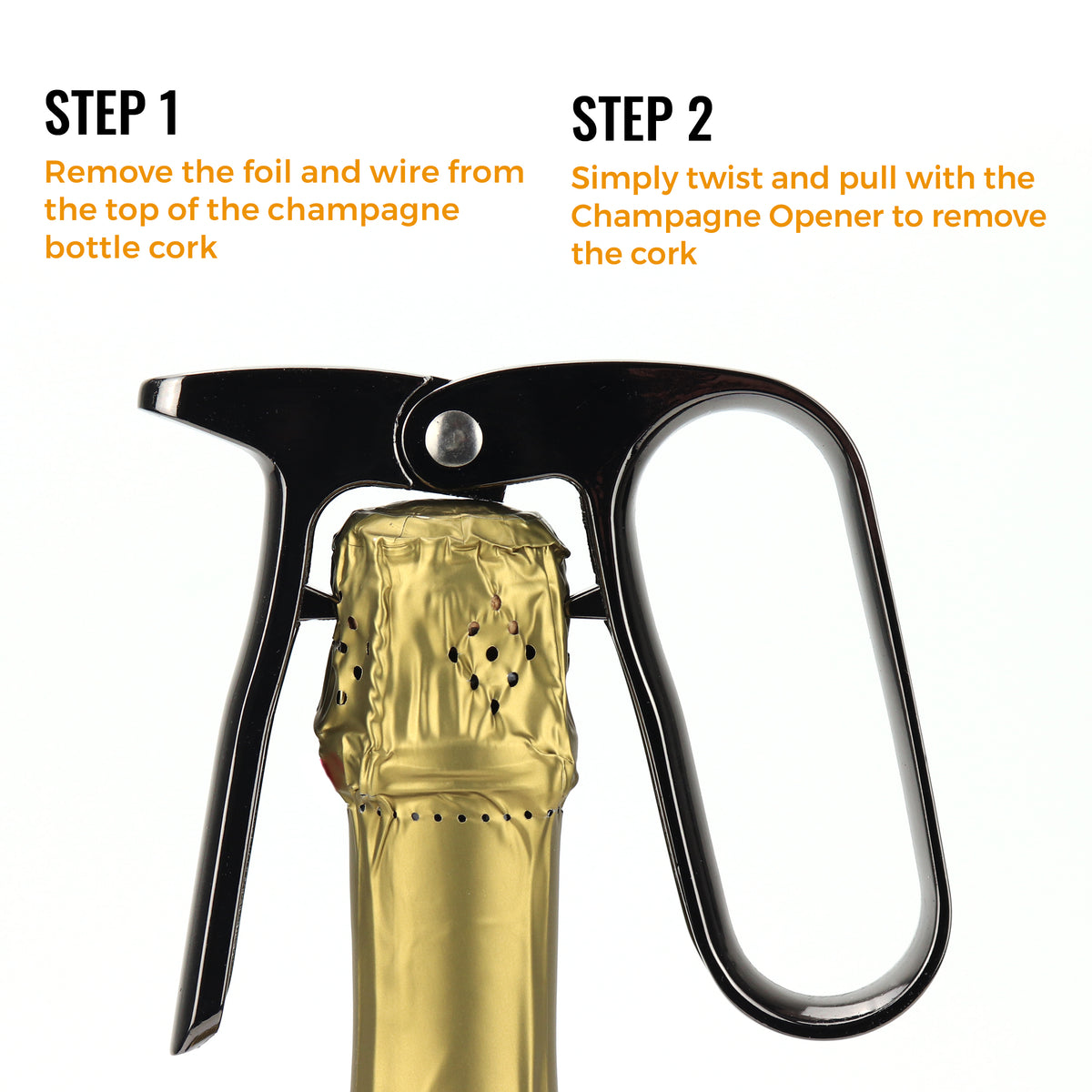 Genius Champagne Opener