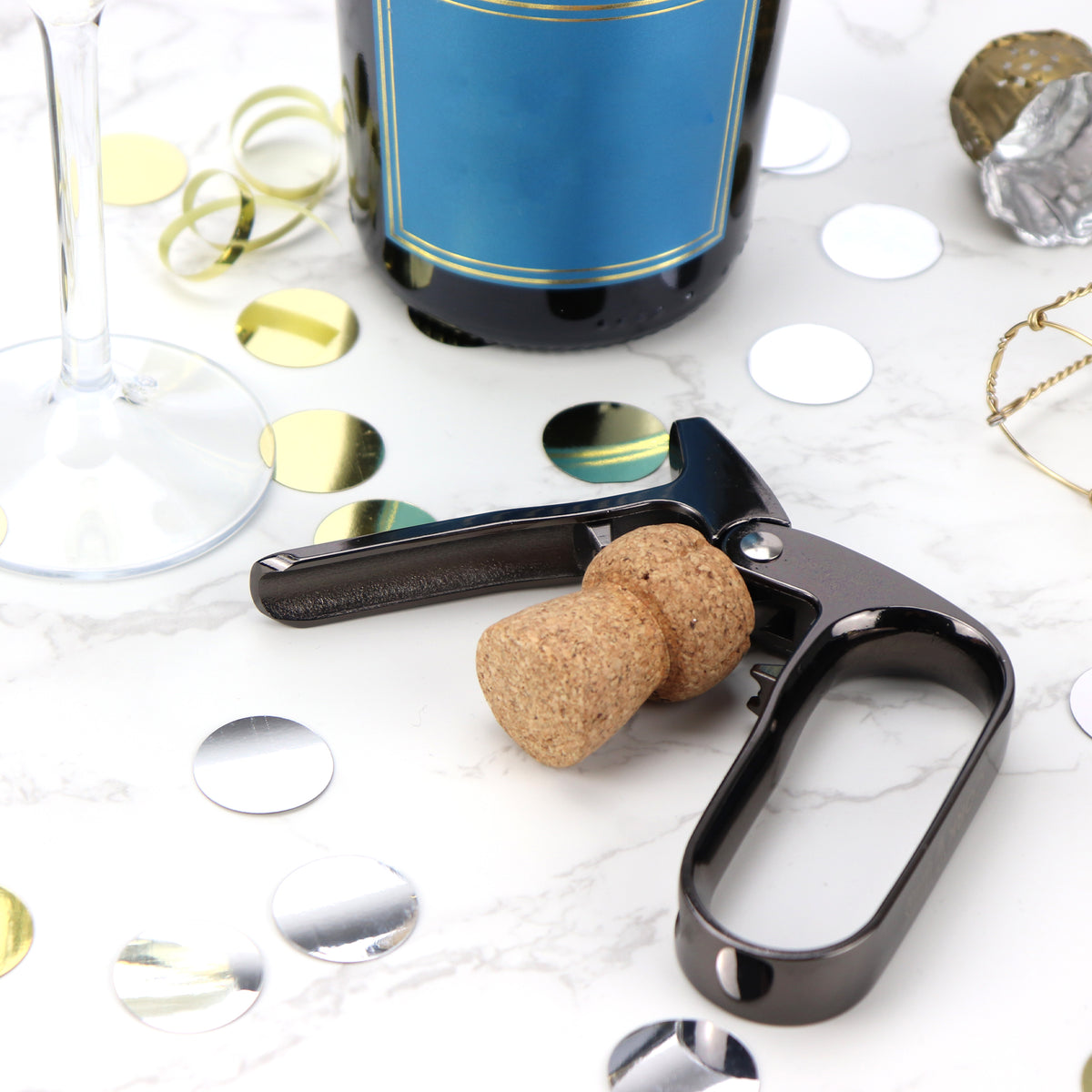 Genius Champagne Opener