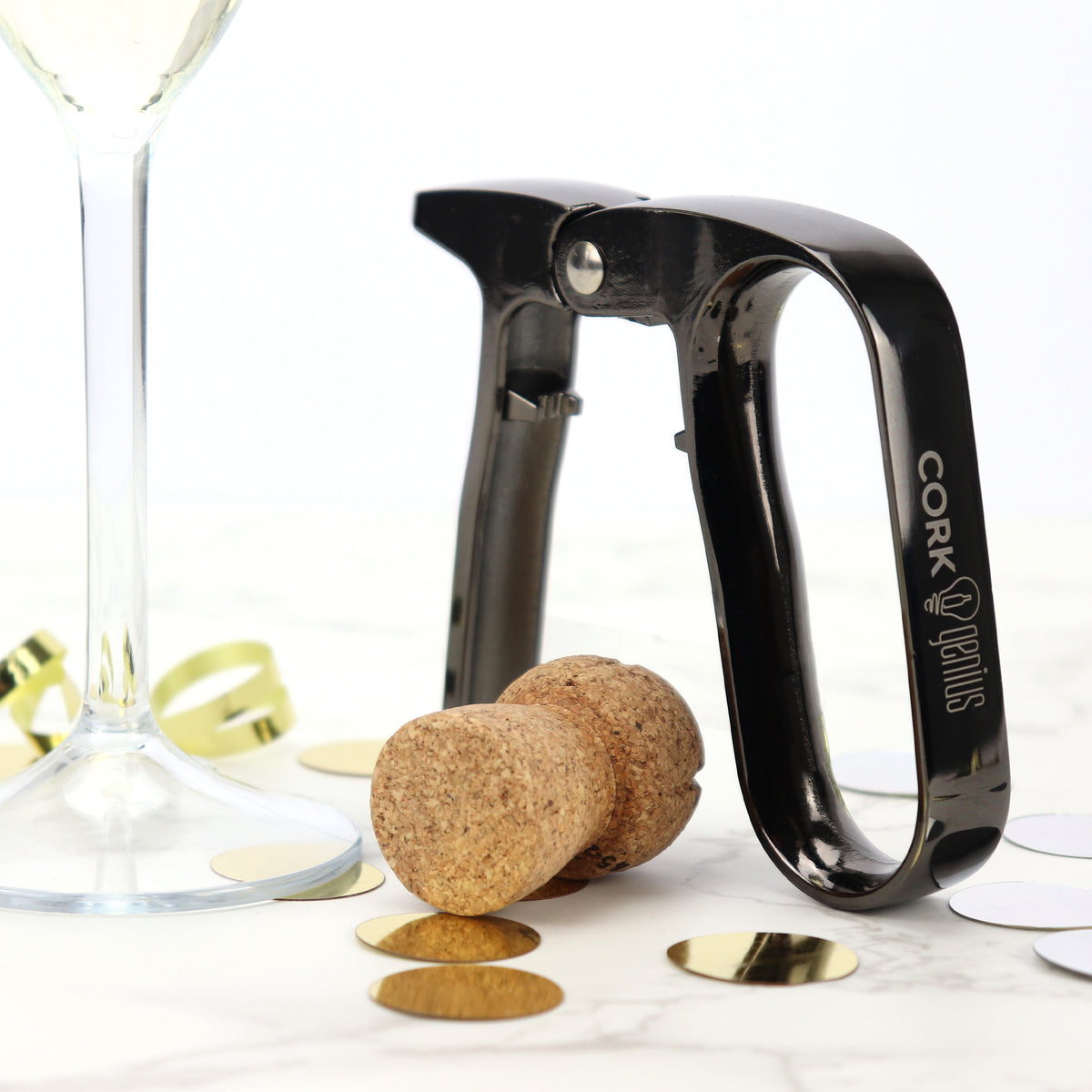 Genius Champagne Opener