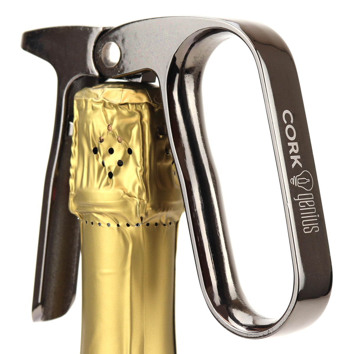 Genius Champagne Opener