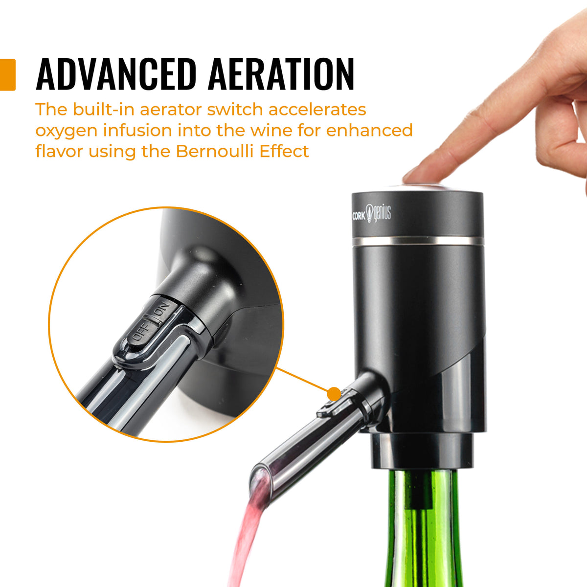 Genius Electric Wine Aerator