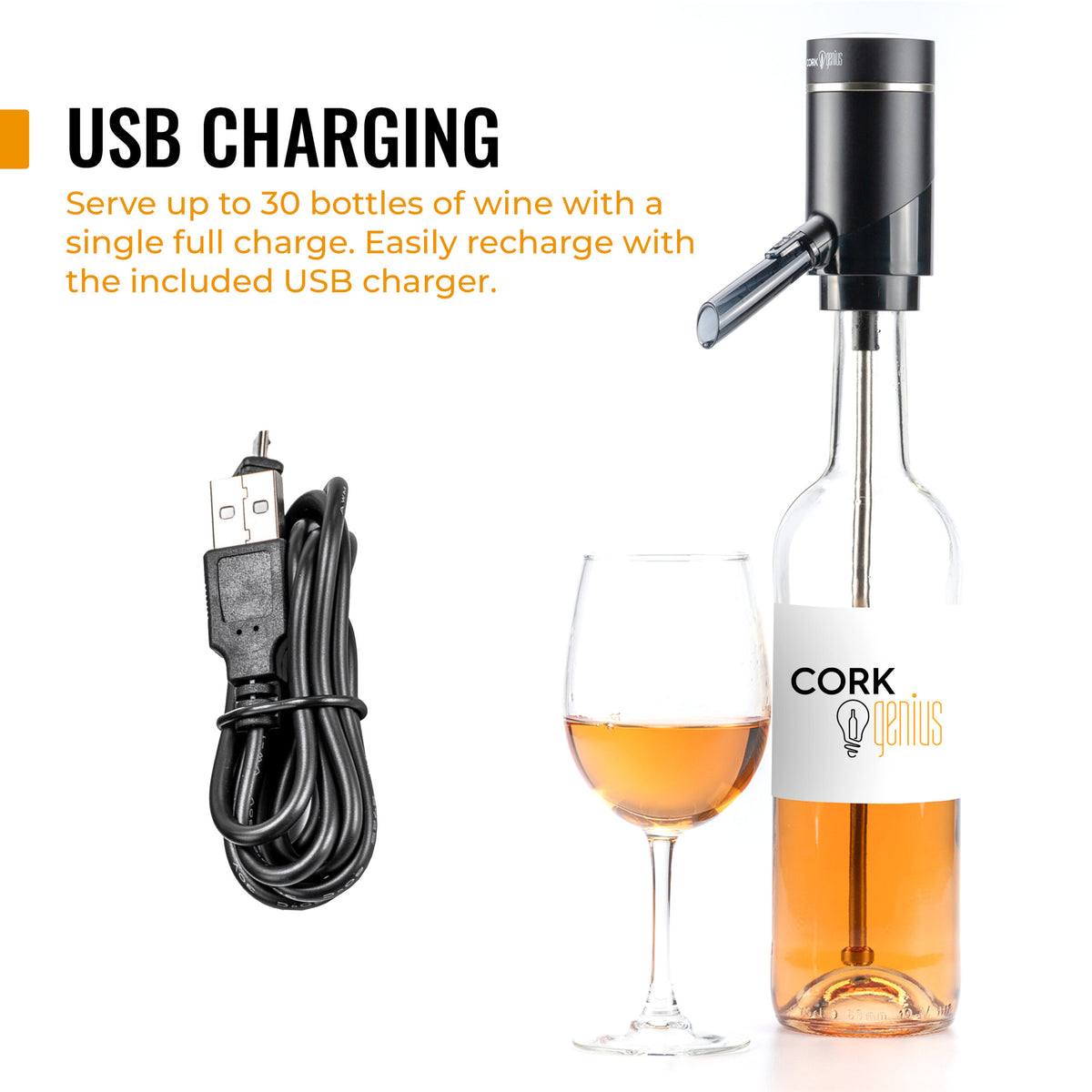 Genius Electric Wine Aerator