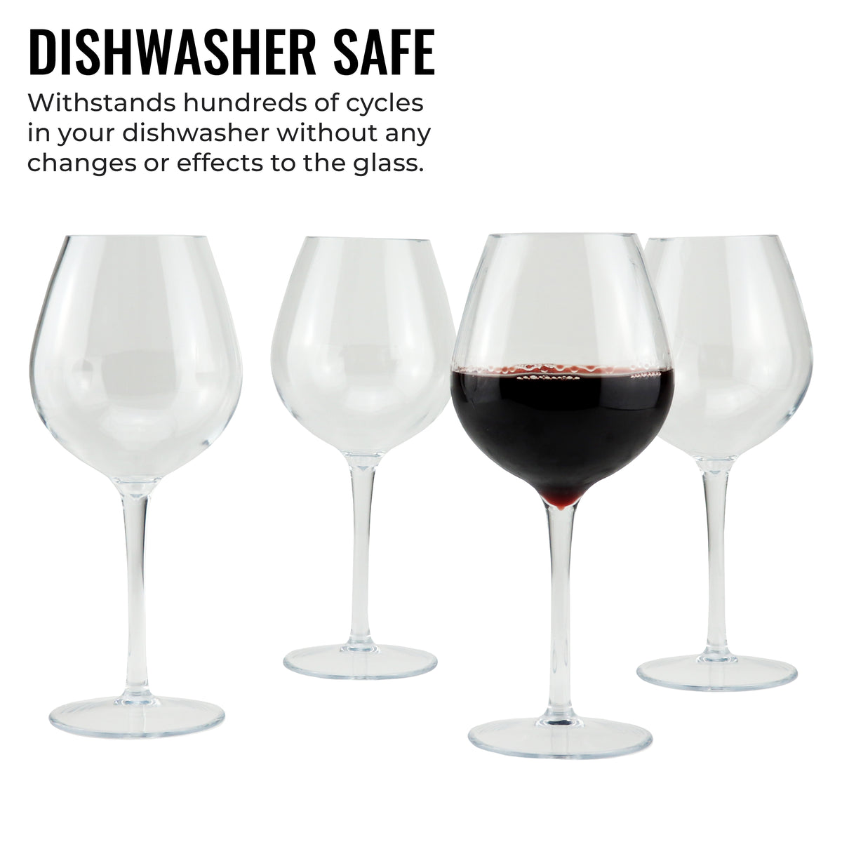 Genius Unbreakable Red Wine Glass | 4pk