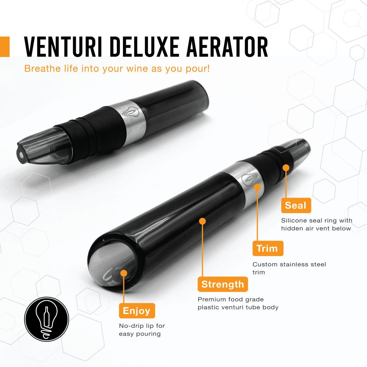 Genius Venturi Wine Aerator